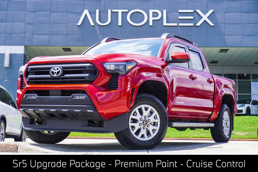 Red 2024 Toyota Tacoma Pickup Truck 4X2 8-Speed Automatic