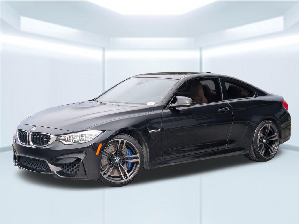 Black Sapphire Metallic 2015 BMW M4 Coupe Rear-Wheel Drive 6-Speed Manual
