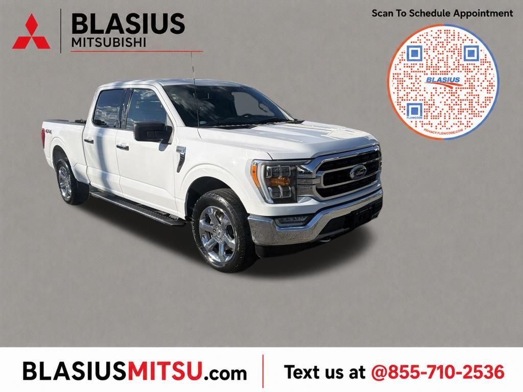 Oxford White 2021 Ford F-150 Pickup Truck Four-Wheel Drive Automatic