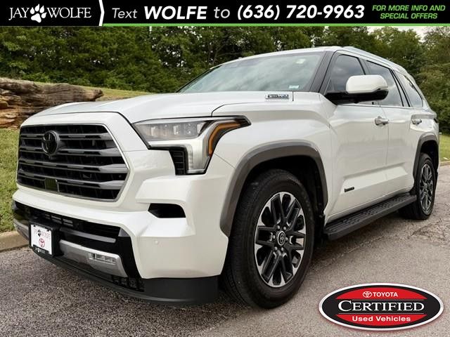 White (Wind Chill Pearl) 2024 Toyota Sequoia SUV / Crossover Four-Wheel Drive Automatic