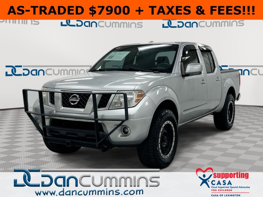 Silver Lightning Metallic 2009 Nissan Frontier Pickup Truck 5-Speed Automatic Overdrive