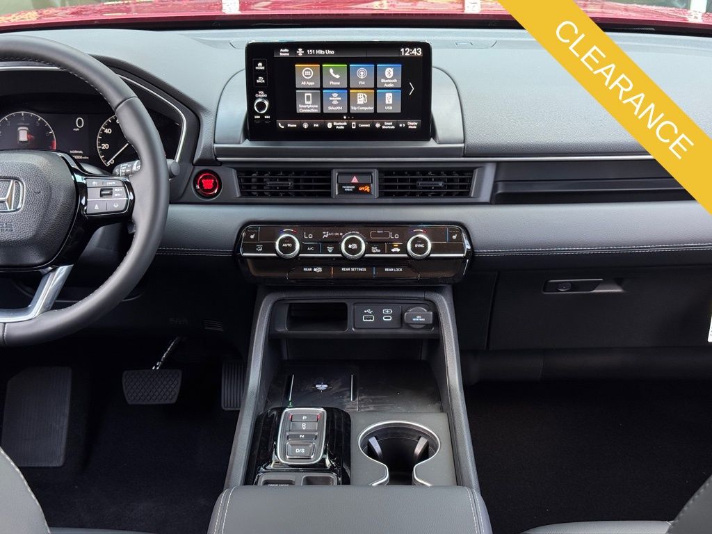 2025 Honda Pilot EX-L Red at Community Honda