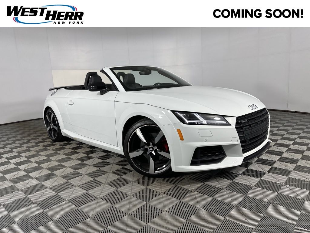 Glacier White Metallic/Black Roof 2021 Audi TT 2.0T quattro Roadster AWD Convertible All-Wheel Drive 7-Speed Automatic