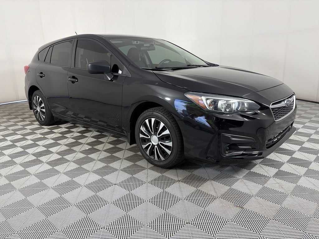 Crystal Black Silica 2019 Subaru Impreza Hatchback All-Wheel Drive Continuously Variable Transmission