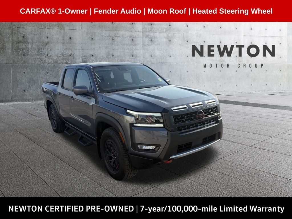Gray (Gun Metallic) 2026 Nissan Frontier Pickup Truck 4X2 9-Speed Automatic Overdrive