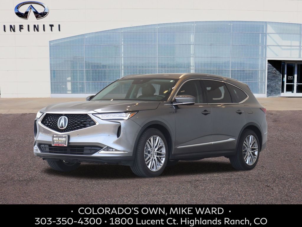 Liquid Carbon Metallic 2022 Acura MDX SUV / Crossover All-Wheel Drive Automatic