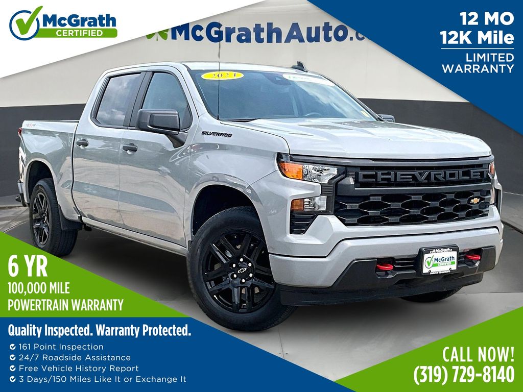 Slate Gray Metallic 2024 Chevrolet Silverado 1500 Pickup Truck Four-Wheel Drive 8-Speed Automatic