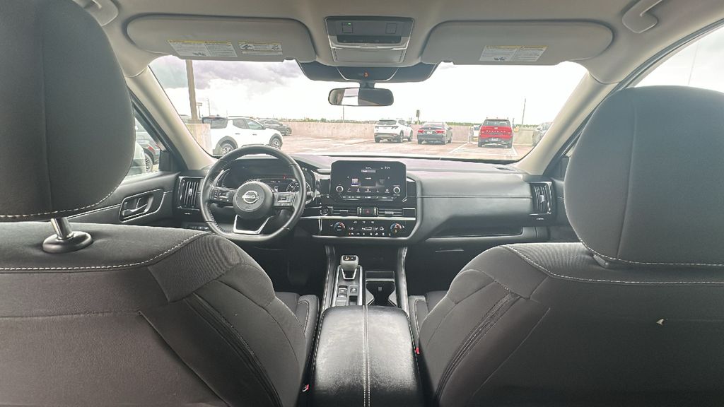 2025 Nissan Pathfinder SV Silver at Bravo Nissan