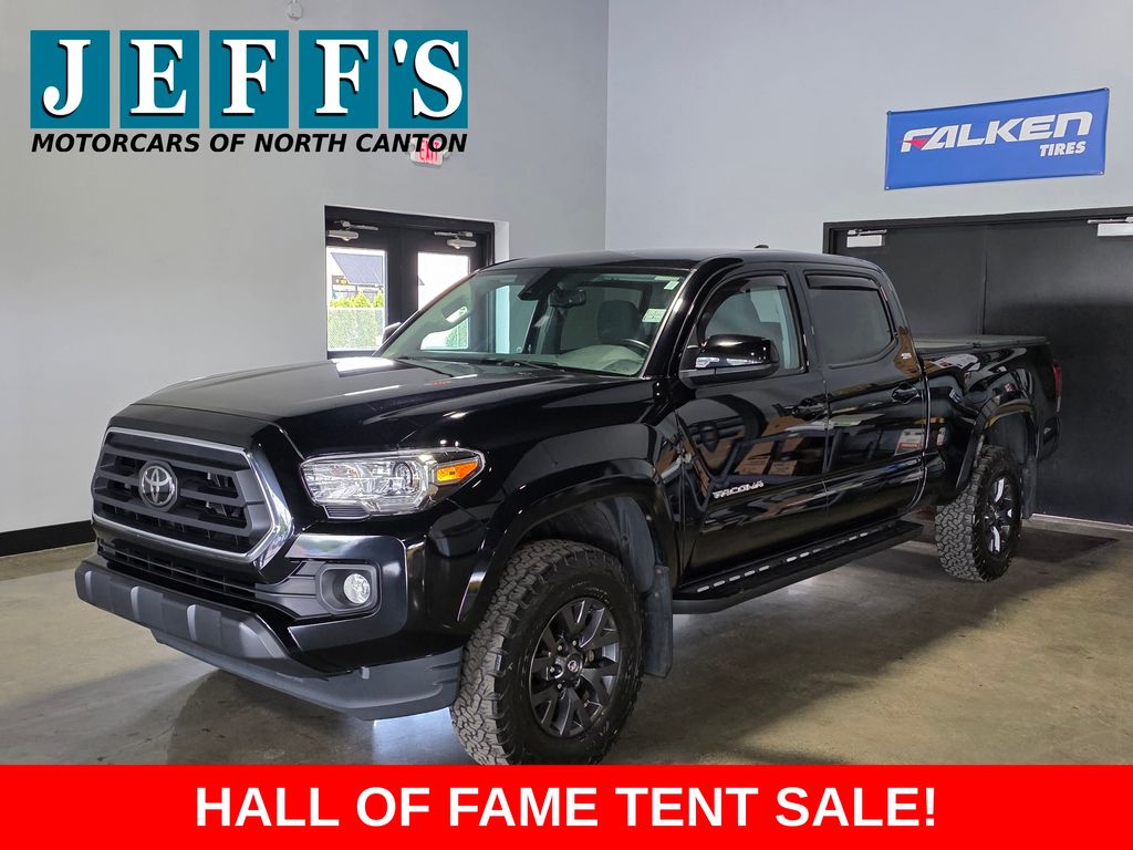 Midnight Black Metallic 2020 Toyota Tacoma Pickup Truck Four-Wheel Drive 6-Speed Automatic