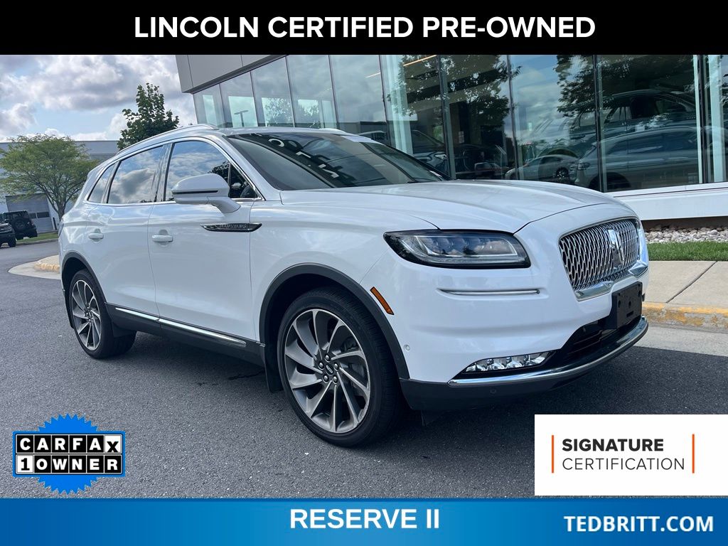 Pristine White Metallic Tri-Coat 2023 Lincoln Nautilus SUV / Crossover All-Wheel Drive 8-Speed Automatic