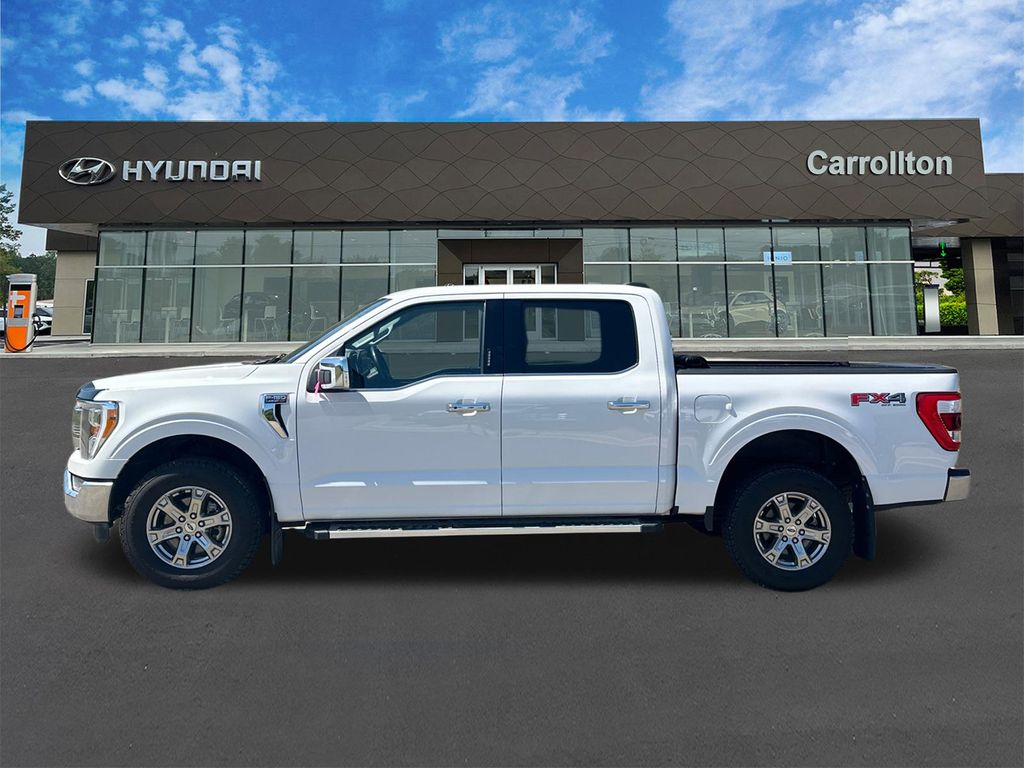 Used 2023 Oxford White Ford Lariat image 8