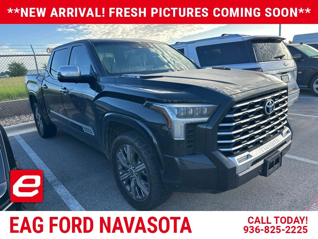 2022 Toyota Tundra Hybrid Capstone Black at Emmons Autoplex