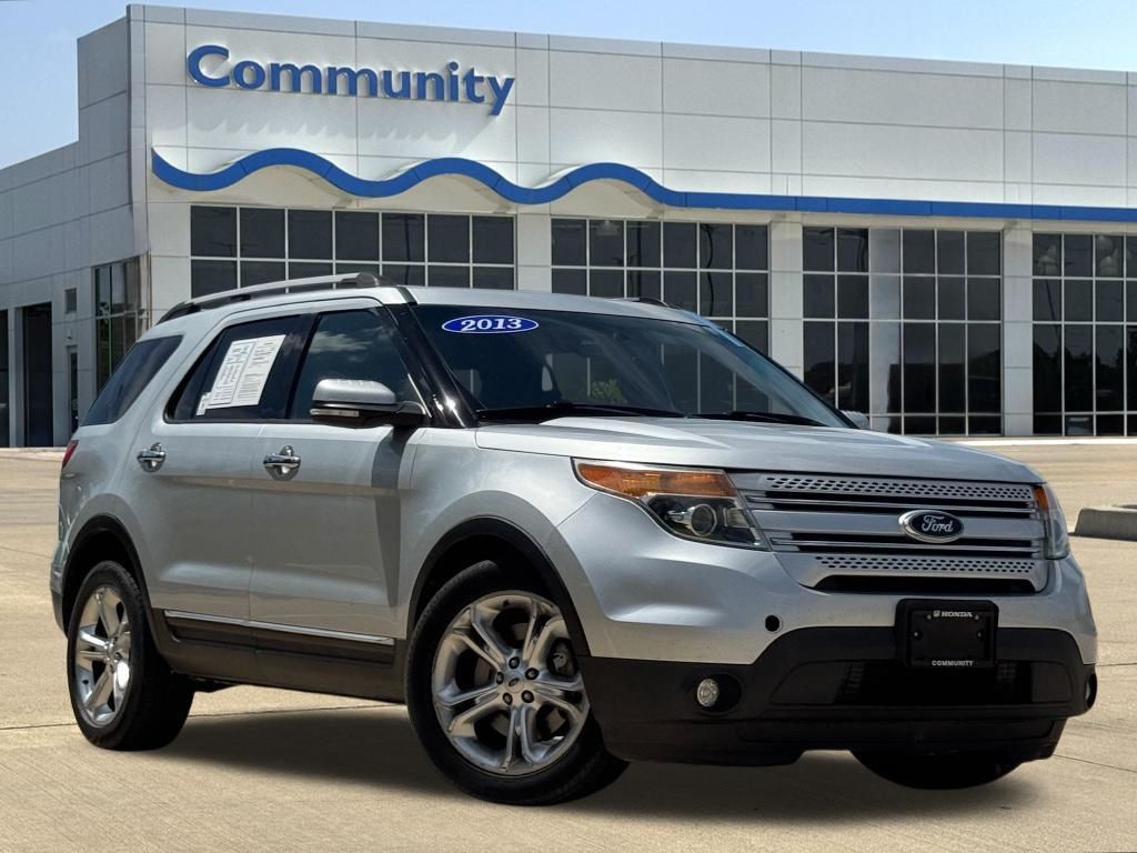 2013 Ford Explorer Limited Silver at DeMontrond Automotive Group