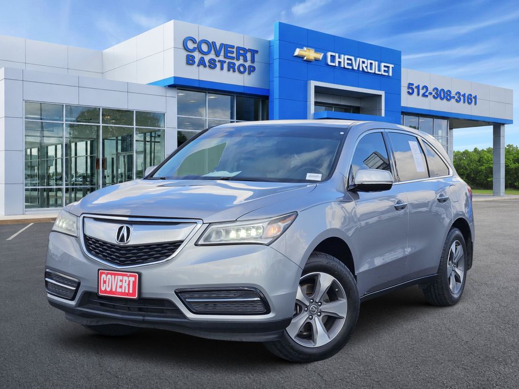  2016 Acura MDX SUV / Crossover Front-Wheel Drive 9-Speed Automatic