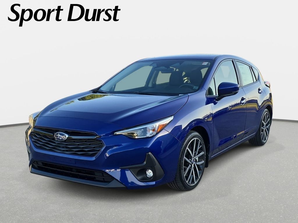 Sapphire Blue Pearl 2026 Subaru Impreza Wagon All-Wheel Drive Continuously Variable Transmission