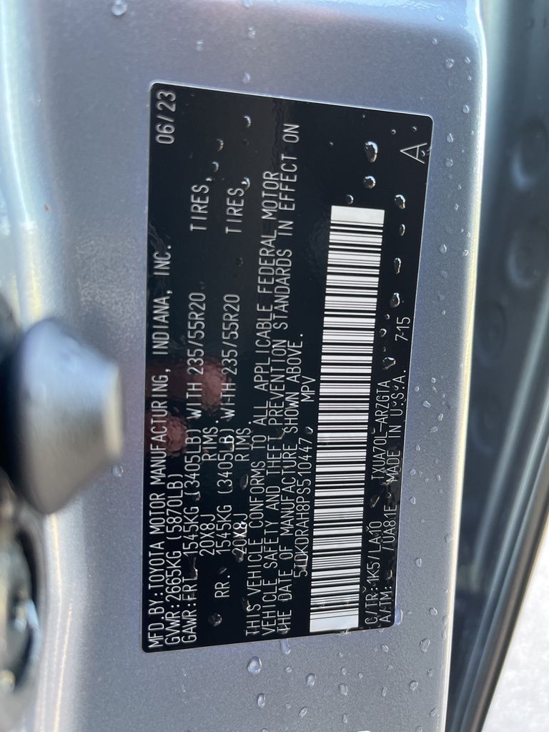 2023 Toyota Highlander Platinum 11
