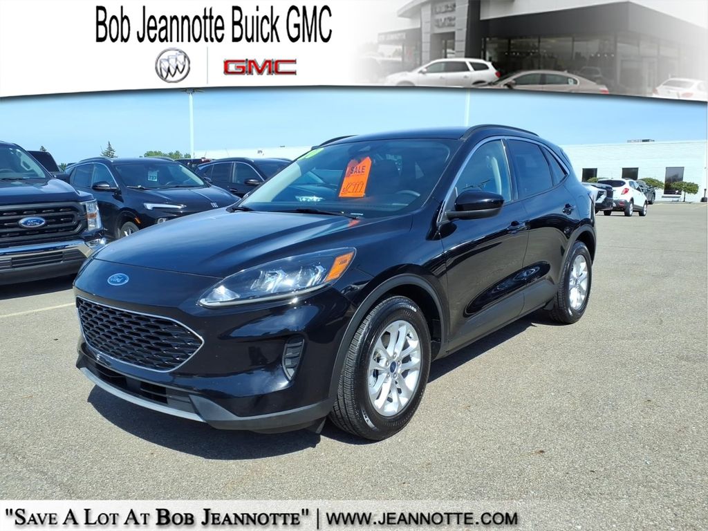 Black 2020 Ford Escape SUV / Crossover Front-Wheel Drive 8-Speed Automatic