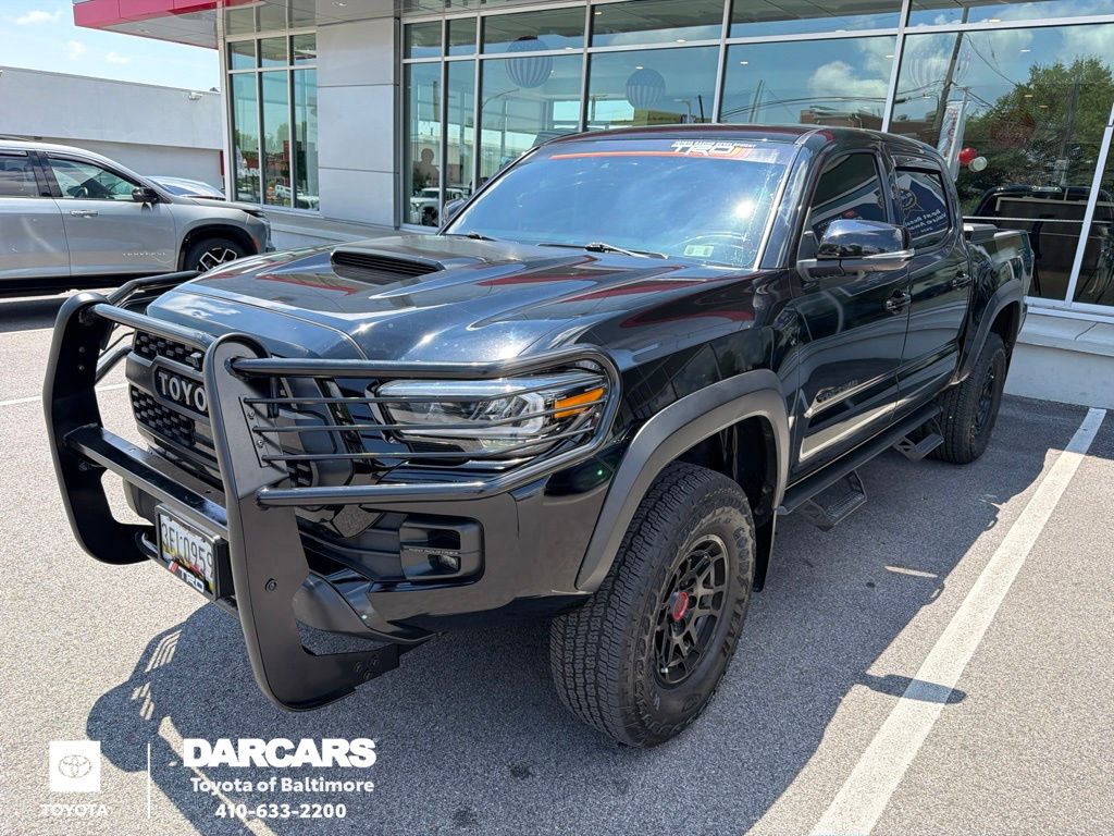Black 2023 Toyota Tacoma Pickup Truck Four-Wheel Drive 6-Speed Automatic