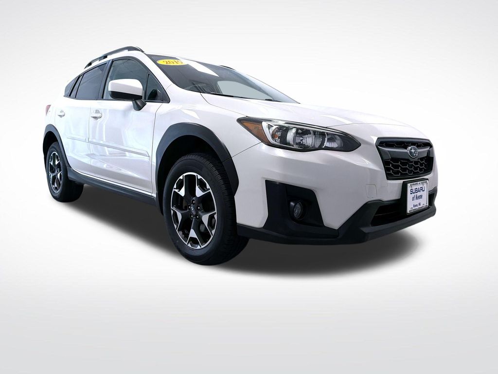 Crystal White Pearl 2019 Subaru Crosstrek SUV / Crossover All-Wheel Drive Continuously Variable Transmission