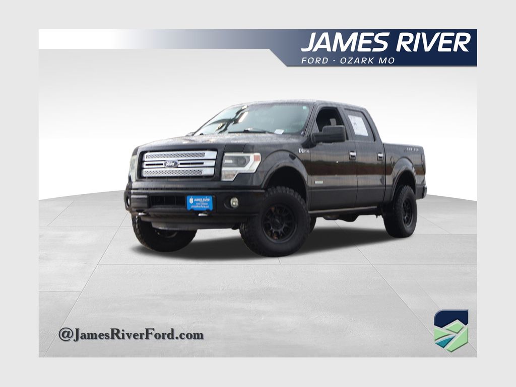 Tuxedo Black Metallic 2014 Ford F-150 Pickup Truck Four-Wheel Drive 6-Speed Automatic