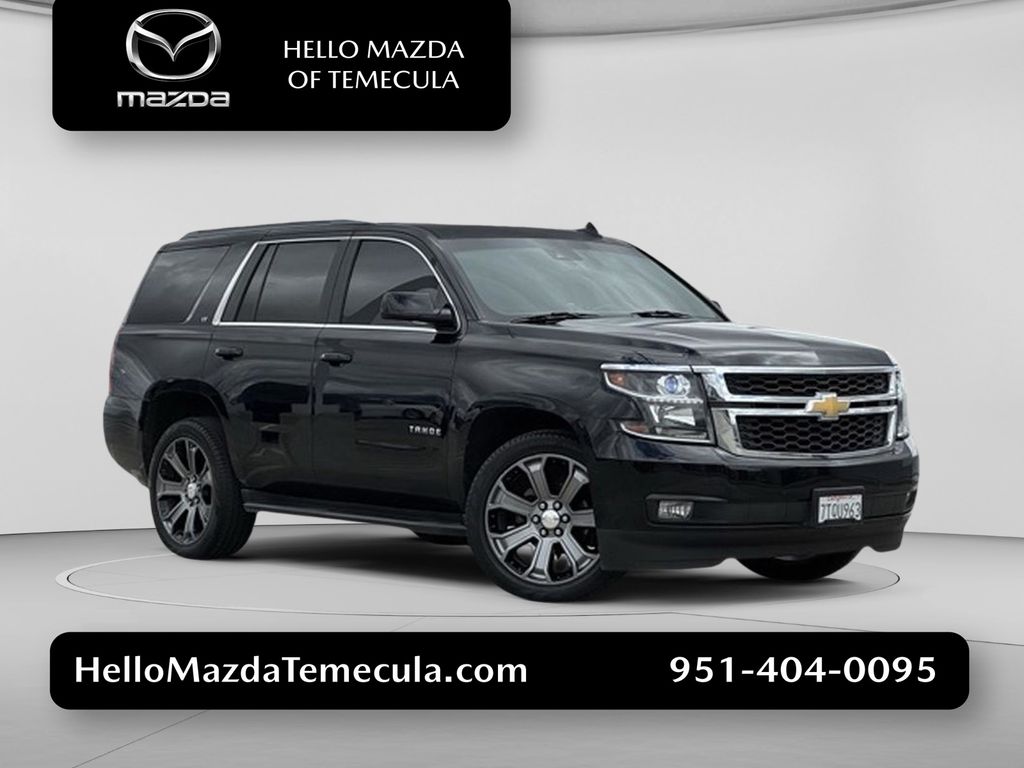 Black 2016 Chevrolet Tahoe SUV / Crossover 4X2 6-Speed Automatic Overdrive