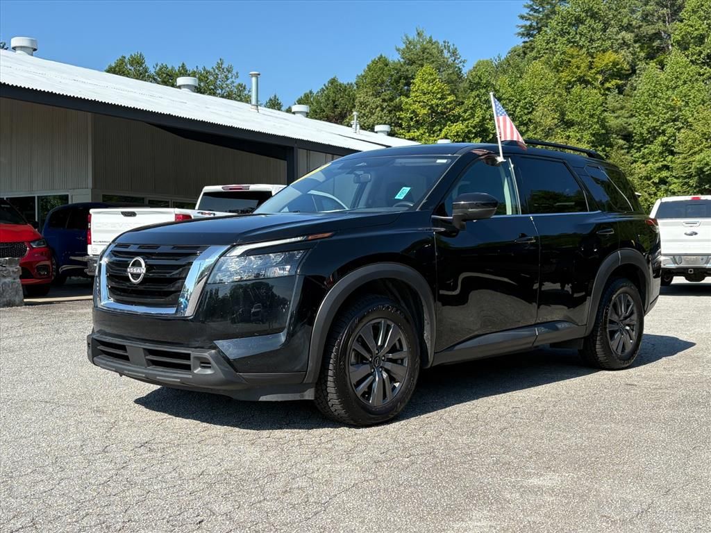 Super Black 2025 Nissan Pathfinder SUV / Crossover All-Wheel Drive 9-Speed Automatic