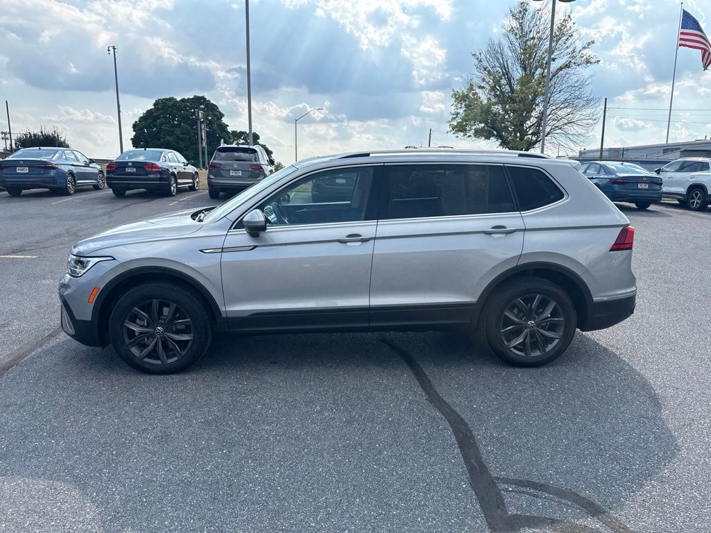 2022 Volkswagen Tiguan 2.0T SE Silver at Bob Ruth Ford