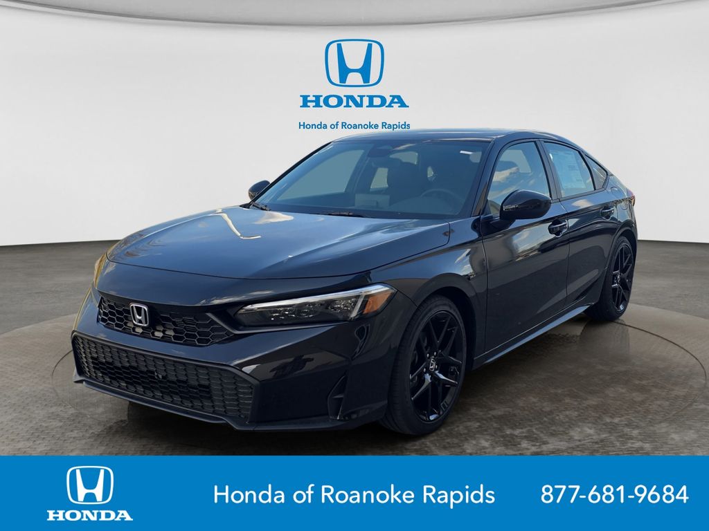 Blue Lagoon Pearl 2026 Honda Civic Hatchback Hatchback Front-Wheel Drive Continuously Variable Transmission