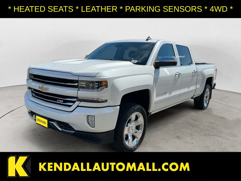 Pearl 2017 Chevrolet Silverado 1500 Pickup Truck Four-Wheel Drive 8-Speed Automatic Overdrive