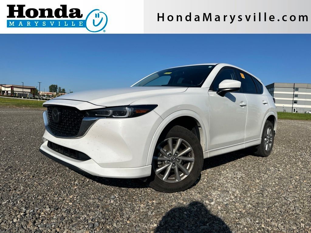 Rhodium White Metallic 2024 Mazda CX-5 SUV / Crossover All-Wheel Drive 6-Speed Automatic