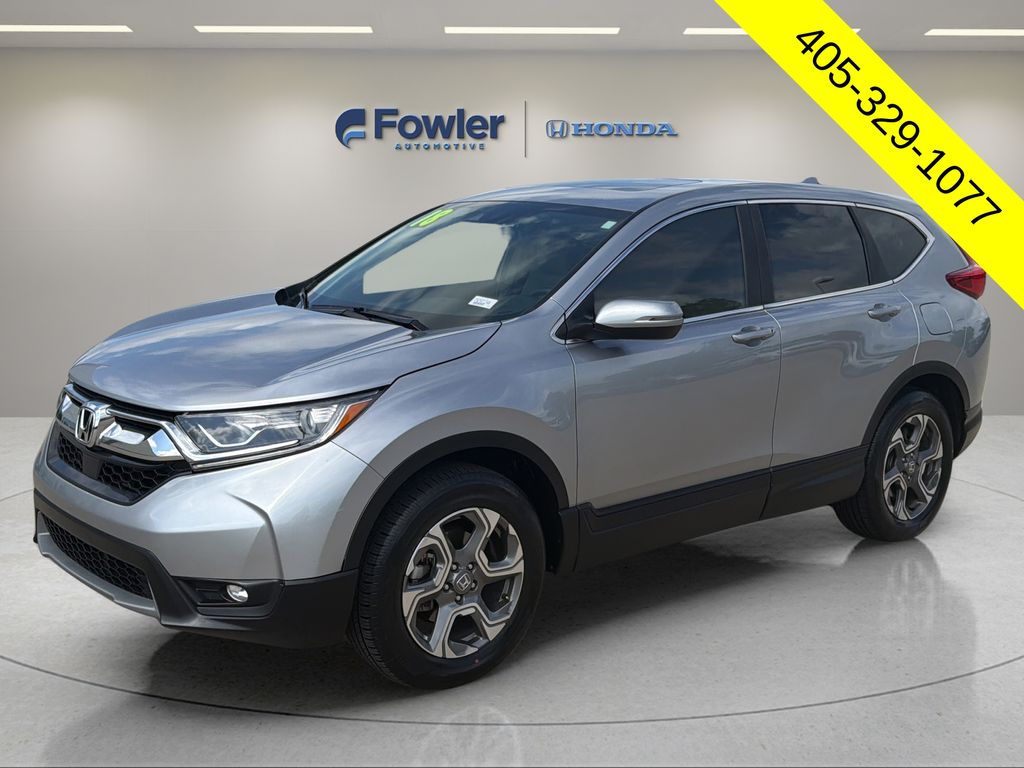 Silver Metallic 2018 Honda CR-V EX-L AWD SUV / Crossover All-Wheel Drive Continuously Variable Transmission