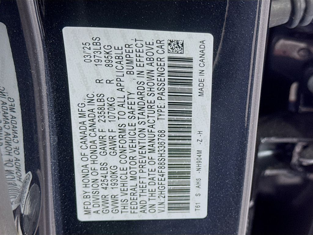 Used Car 2025 Honda Civic Hybrid  Sport For Sale Under $30,000 In Austin, Texas