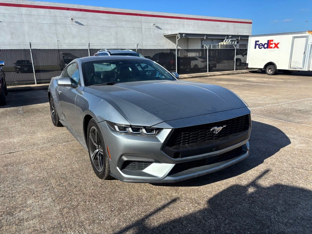 2024 Ford Mustang EcoBoost Premium Silver at DeMontrond Auto Country