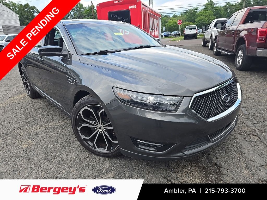 Gray (Magnetic) 2018 Ford Taurus Sedan All-Wheel Drive 6-Speed Automatic