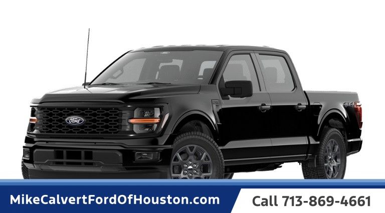 Black Metallic 2026 Ford F-150 Pickup Truck Four-Wheel Drive Automatic