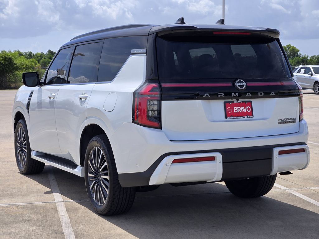 2026 Nissan Armada Platinum Reserve White at Bravo Nissan