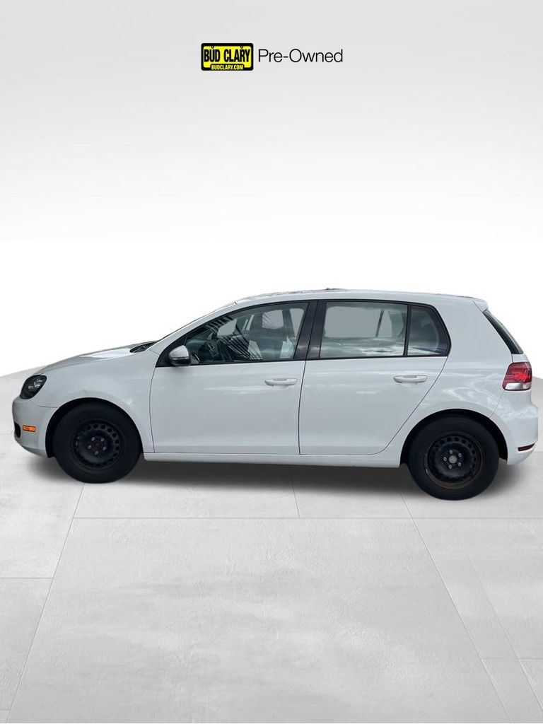 Candy White 2014 Volkswagen Golf 2.5L PZEV FWD Hatchback Front-Wheel Drive 6-Speed Automatic