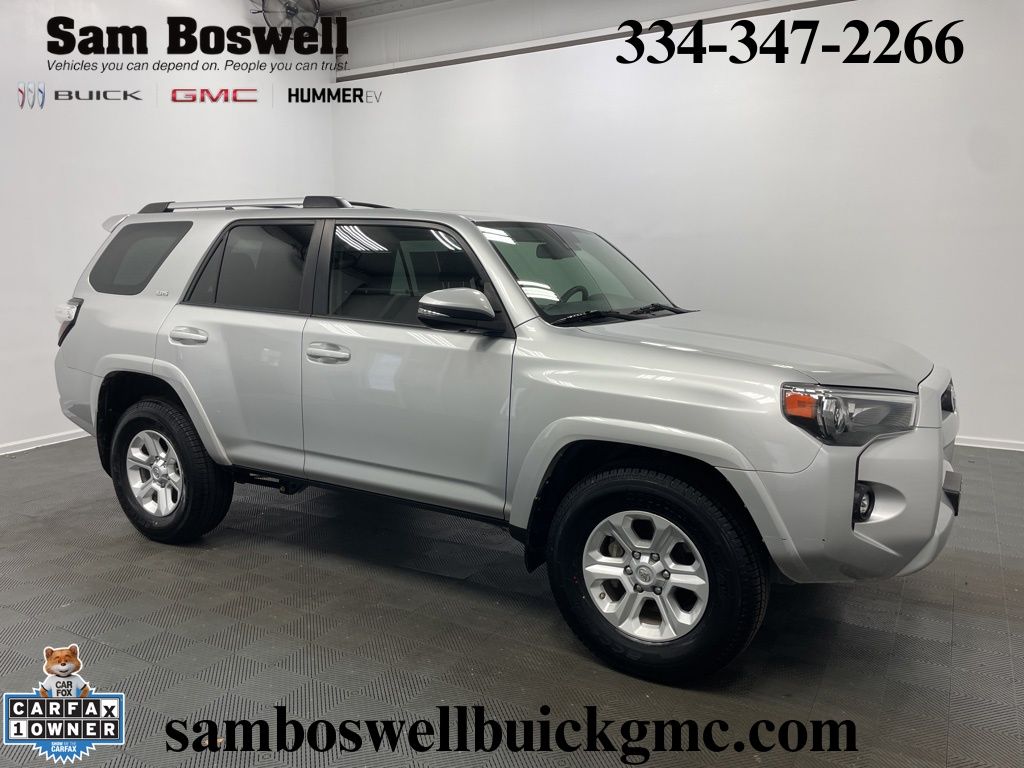Classic Silver Metallic 2021 Toyota 4Runner SR5 Premium RWD SUV / Crossover 4X2 5-Speed Automatic Overdrive