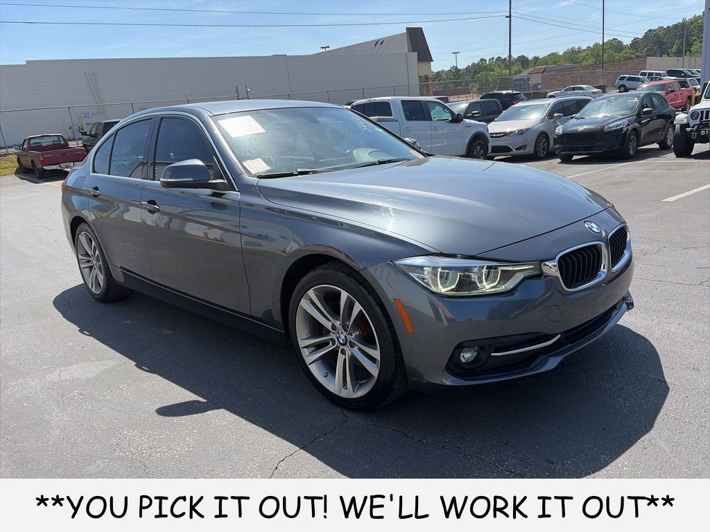 Mineral Gray Metallic 2018 BMW 3 Series 330i Sedan RWD Sedan Rear-Wheel Drive 8-Speed Automatic