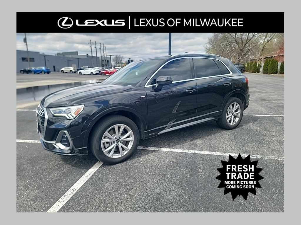 Mythos Black Metallic 2023 Audi Q3 quattro Premium S Line 45 TFSI SUV / Crossover All-Wheel Drive 8-Speed Automatic