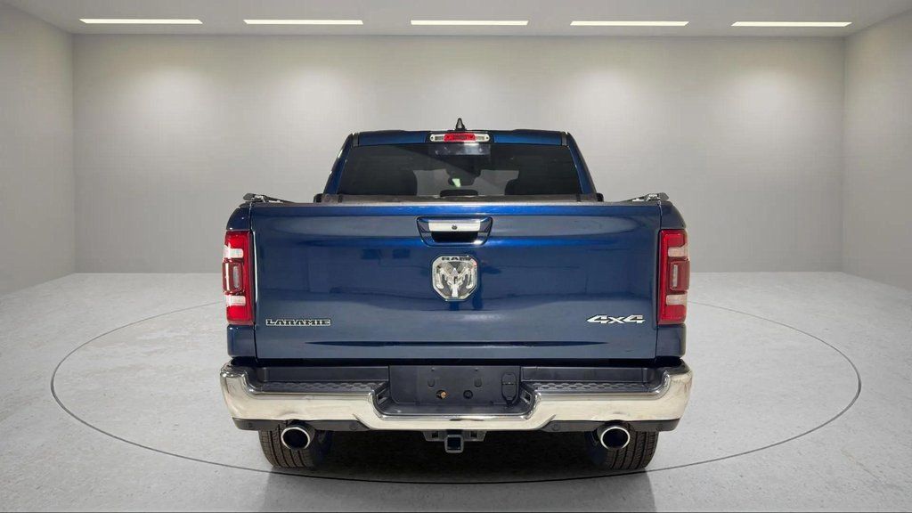 Used 2021 Patriot Blue Pearlcoat Ram Laramie image 4