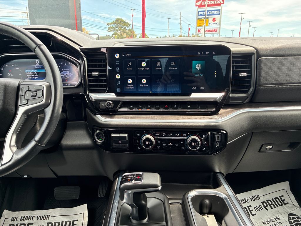 2022 Chevrolet Silverado 1500 LTZ White at Phil Fitts Ford