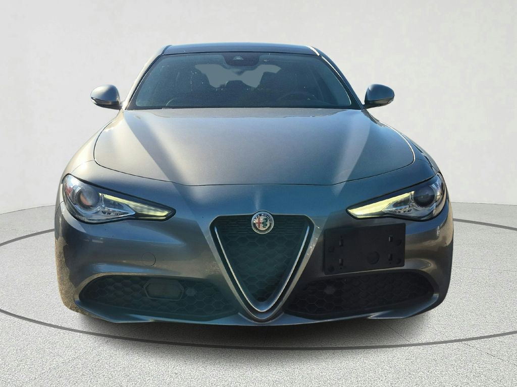 Stromboli Gray Metallic 2021 Alfa Romeo Giulia Ti RWD Sedan Rear-Wheel Drive 8-Speed Automatic