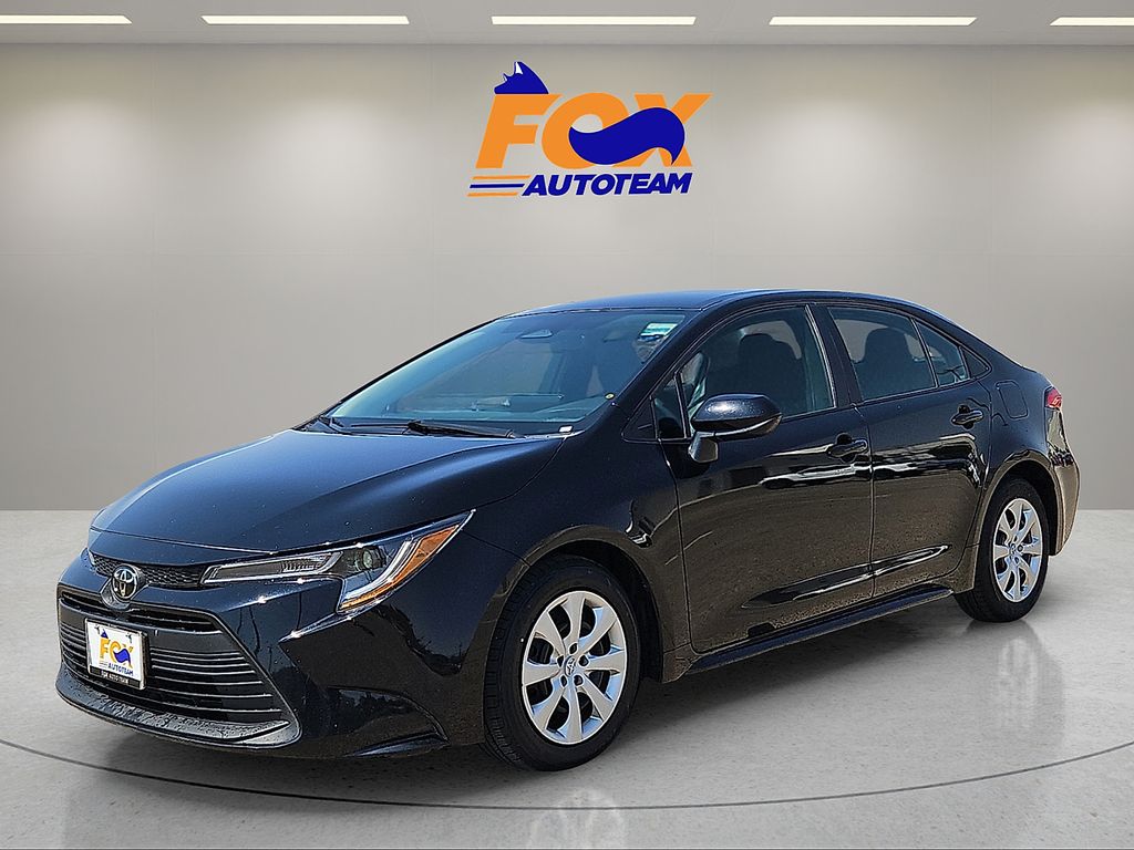 Midnight Black Metallic 2025 Toyota Corolla Sedan Front-Wheel Drive Continuously Variable Transmission