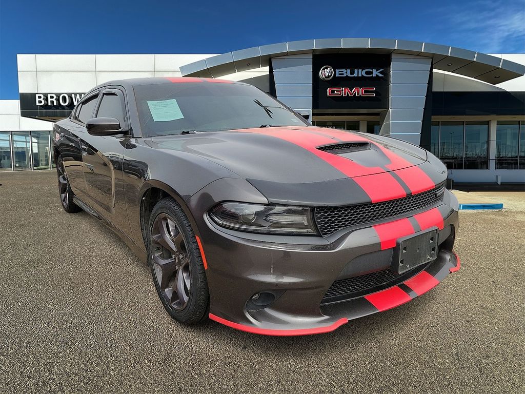 Gray (Granite Crystal Metallic Clearcoat) 2019 Dodge Charger GT RWD Sedan Rear-Wheel Drive 8-Speed Automatic