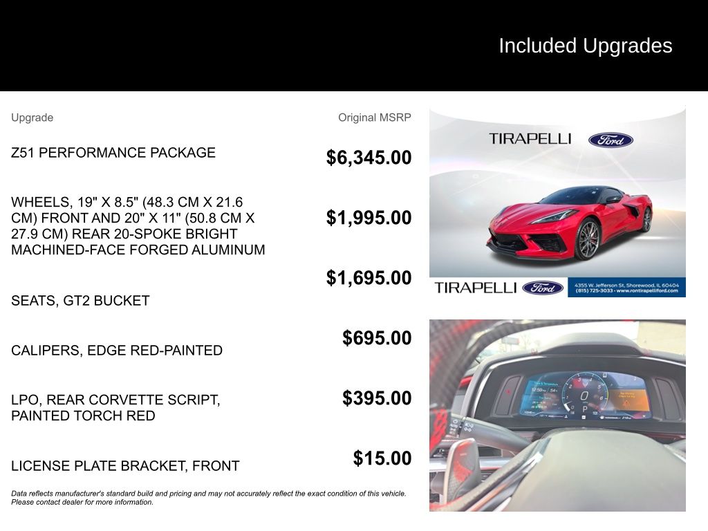 Certified Used 2023 White Chevrolet Stingray image 12