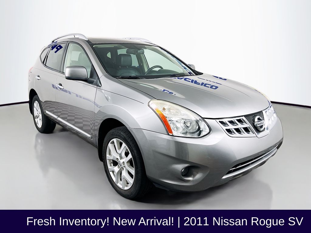 Gray (Platinum Graphite Metallic) 2011 Nissan Rogue SUV / Crossover All-Wheel Drive Continuously Variable Transmission