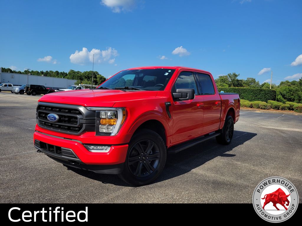 Race Red 2023 Ford F-150 Pickup Truck Four-Wheel Drive Automatic