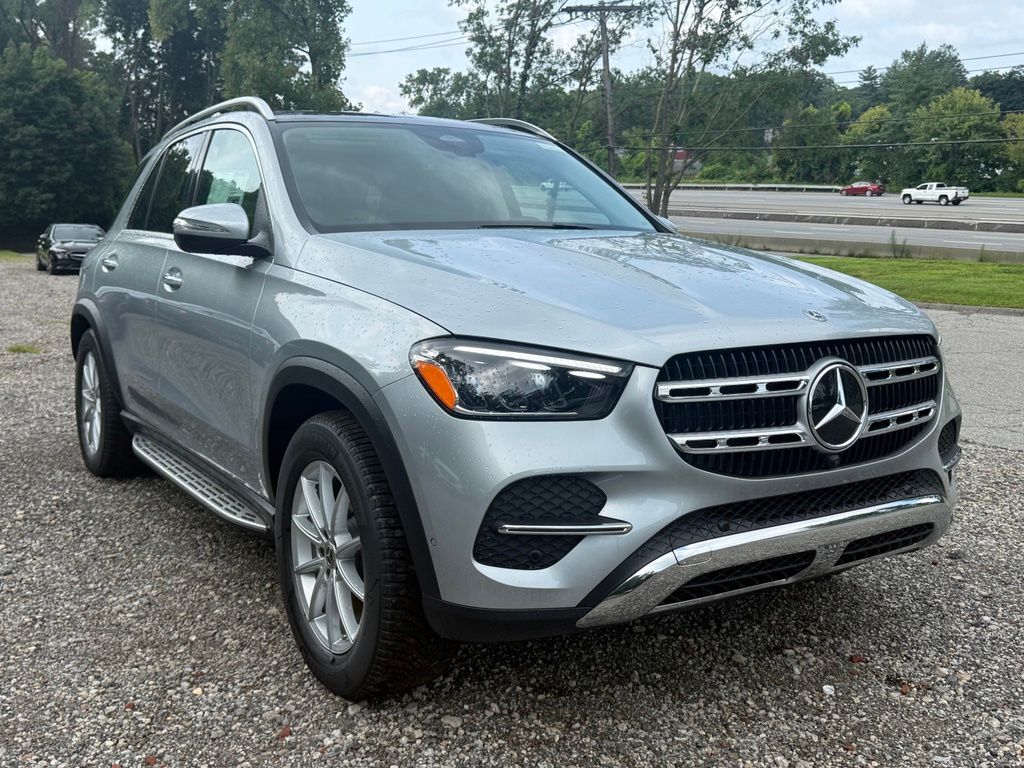 Cirrus Silver Metallic 2026 Mercedes-Benz GLE SUV / Crossover All-Wheel Drive 9-Speed Automatic