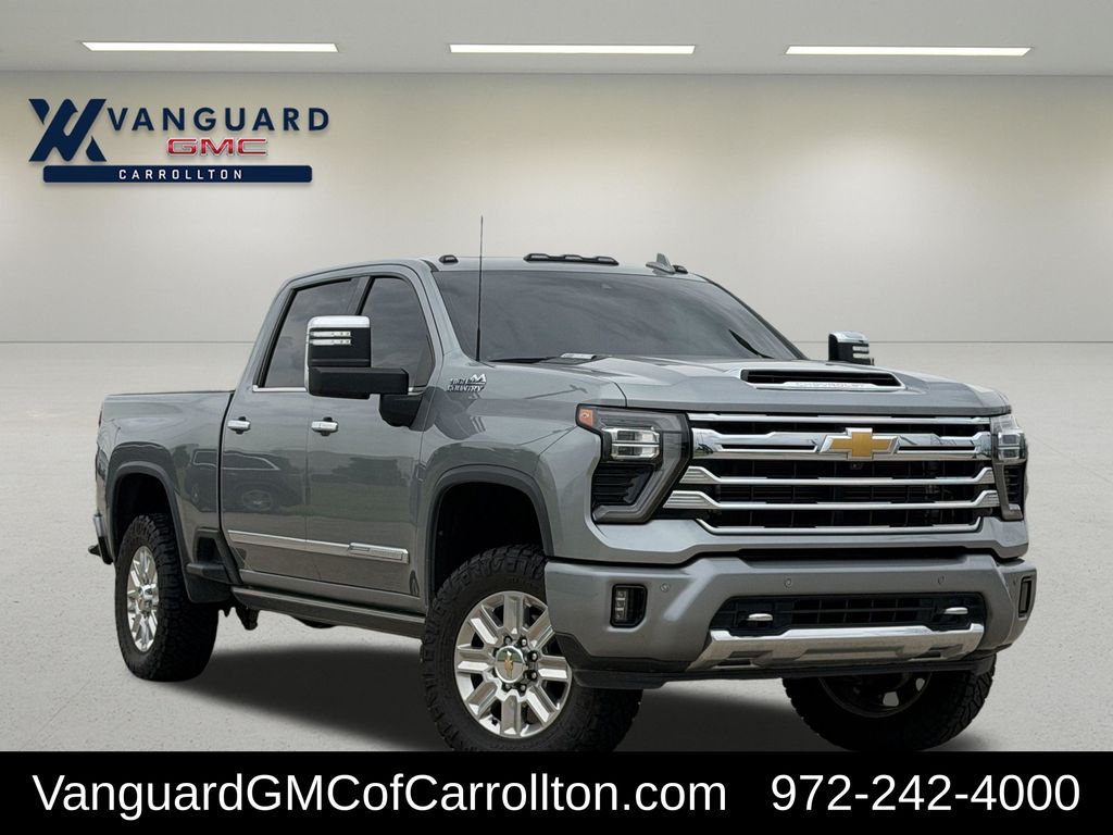 Sterling Gray Metallic 2024 Chevrolet Silverado 2500HD Pickup Truck Four-Wheel Drive Automatic